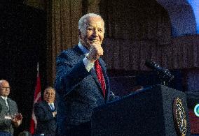 Biden makes Remarks at the North America’s Building Trades Unions Legislative Conference