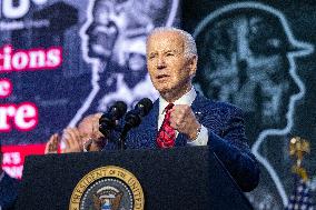 Biden makes Remarks at the North America’s Building Trades Unions Legislative Conference