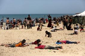 On Beaches In Palestine