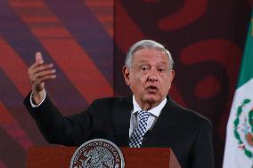 Mexico’s President, Andres Manuel Lopez Obrador News Conference
