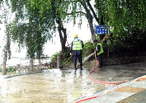 Beijiang River Flood Recedes in Qingyuan
