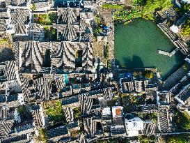 Longmen Ancient Town in Hangzhou