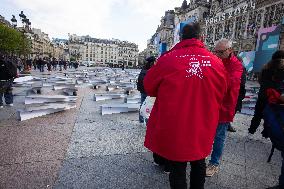Deaths At Work CGT Protest - Paris