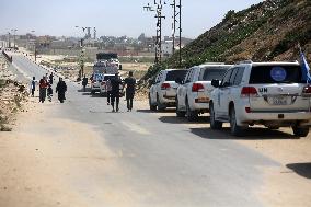 UN and WHO Trucks Await Entry to Gaza Amid Conflict