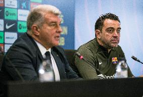 FC Barcelona Manager Xavi Confirms Decision To Stay