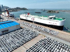 New Energy  Vehicles Export in Lianyungang