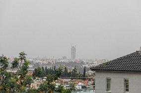 Cyprus : Dust Clouds Over Limassol