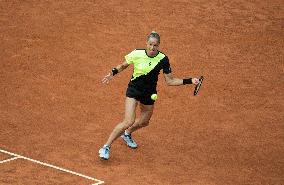 Mutua Madrid Open 202 Tennis Tournament On 25th April In Madrid, Spain.