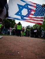 Students establish pro-Palestine encampment at George Washington University