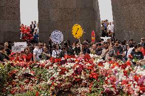 Genocide Remembrance Day - Yerevan