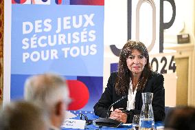 Paris 2024 Security Press Conference - Paris