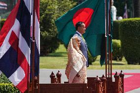 Bangladesh's Prime Minister Sheikh Hasina Makes An Official Visit To Thailand.