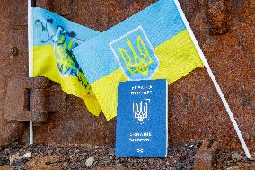 Foreign passport of Ukrainian citizen