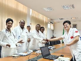 MOZAMBIQUE-CHINA-HUAXI HOSPITAL-ECG DEVICE-DONATION