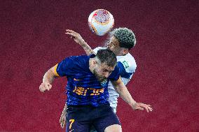 (SP)CHINA-WUHAN-FOOTBALL-CSL-WUHAN VS TIANJIN (CN)
