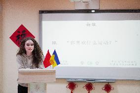 UKRAINE-KIEV-CHINESE LANGUAGE COMPETITION