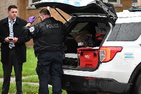 FBI, U.S. Marshals And Violent Crime Task Force Descend On Home In Chicago Illinois