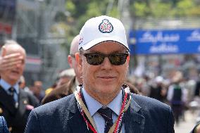 NO TABLOIDS: Prince Albert II At 2024 Monaco E-Prix