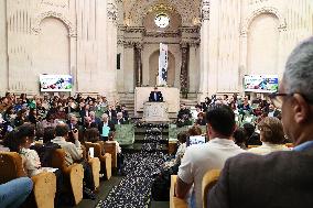 Grande Dictee du Sport at Dome of the Institut de France