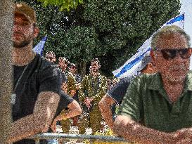 Funeral of IDF Soldier in Even Yehuda