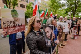 Toomaj Salehi Demonstration - Washington