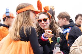 THE NETHERLANDS-AMSTERDAM-KING'S DAY
