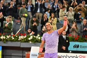 Mutua Madrid Open - Nadal Defeats De Minaur