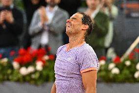 Mutua Madrid Open - Nadal Defeats De Minaur