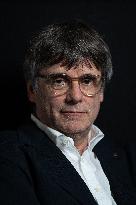 Carles Puigdemont Portrait - Argeles