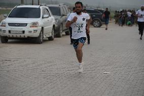 The Peace And Spring Marathon In Afrin