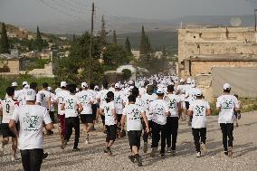The Peace And Spring Marathon In Afrin
