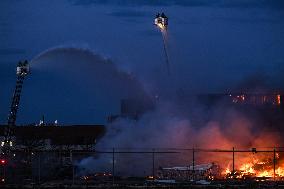 Edmonton's WWII Legacy Hangar 11 Consumed By Flames