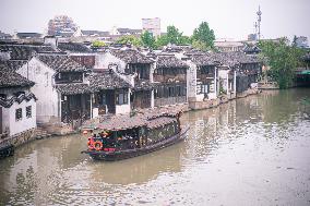 (ZhejiangPictorial) CHINA-ZHEJIANG-JIAXING-YUEHE HISTORICAL AREA (CN)