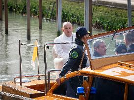 Pope Francis In Venice - Italy