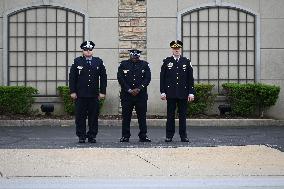 Wake For Fallen Murdered Chicago Police Department Officer Luis Huesca