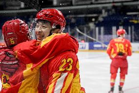 (SP)LITHUANIA-VILNIUS-2024 IIHF ICE HOCKEY WORLD CHAMPIONSHIP-CHN VS ESP
