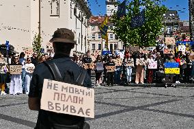 Action in support of POWs held in Lviv