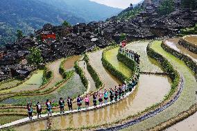 Jiabang Terraces Tour in Congjiang