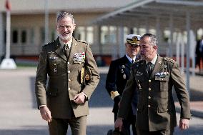 King Felipe Visits NATO's IED Center of Excellence - Madrid