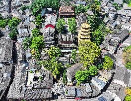 CHINA-CHONGQING-CIQIKOU-ANCIENT TOWN-AERIAL VIEW (CN)