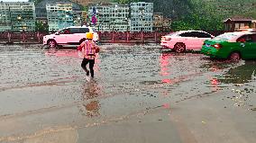 Rainstorm Hit Qiandongnan