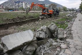 AFGHANISTAN-KABUL-ROAD CONSTRUCTION