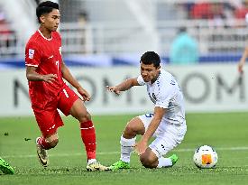 Indonesia v Uzbekistan: Semi Final match AFC U23 Asian Cup