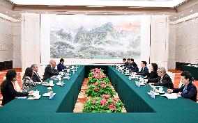 CHINA-BEIJING-HAN ZHENG-PERU'S FOREIGN MINISTER-MEETING (CN)