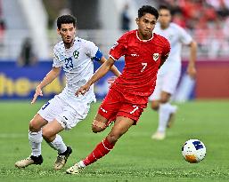 Indonesia v Uzbekistan: Semi Final match AFC U23 Asian Cup