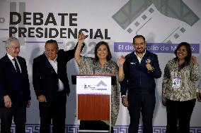 Candidates Hold Second Debate Ahead of Presidential Elections in Mexico