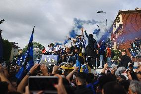 FC Internazionale Scudetto Victory Parade after winning Serie A title