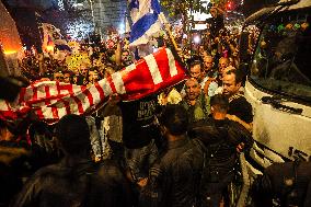 Thousands Protest For A Hostage Deal - Tel Aviv
