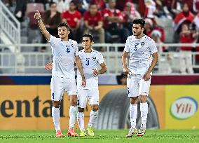 (SP)QATAR-DOHA-FOOTBALL-AFC U23-UZBEKISTAN VS INDONESIA