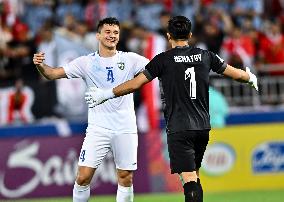 (SP)QATAR-DOHA-FOOTBALL-AFC U23-UZBEKISTAN VS INDONESIA